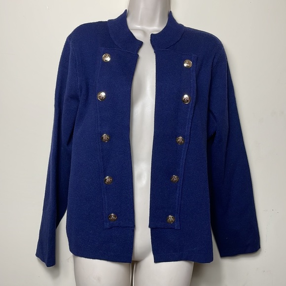 Jones New York Signature Military Cardigan NWT - Picture 4 of 15